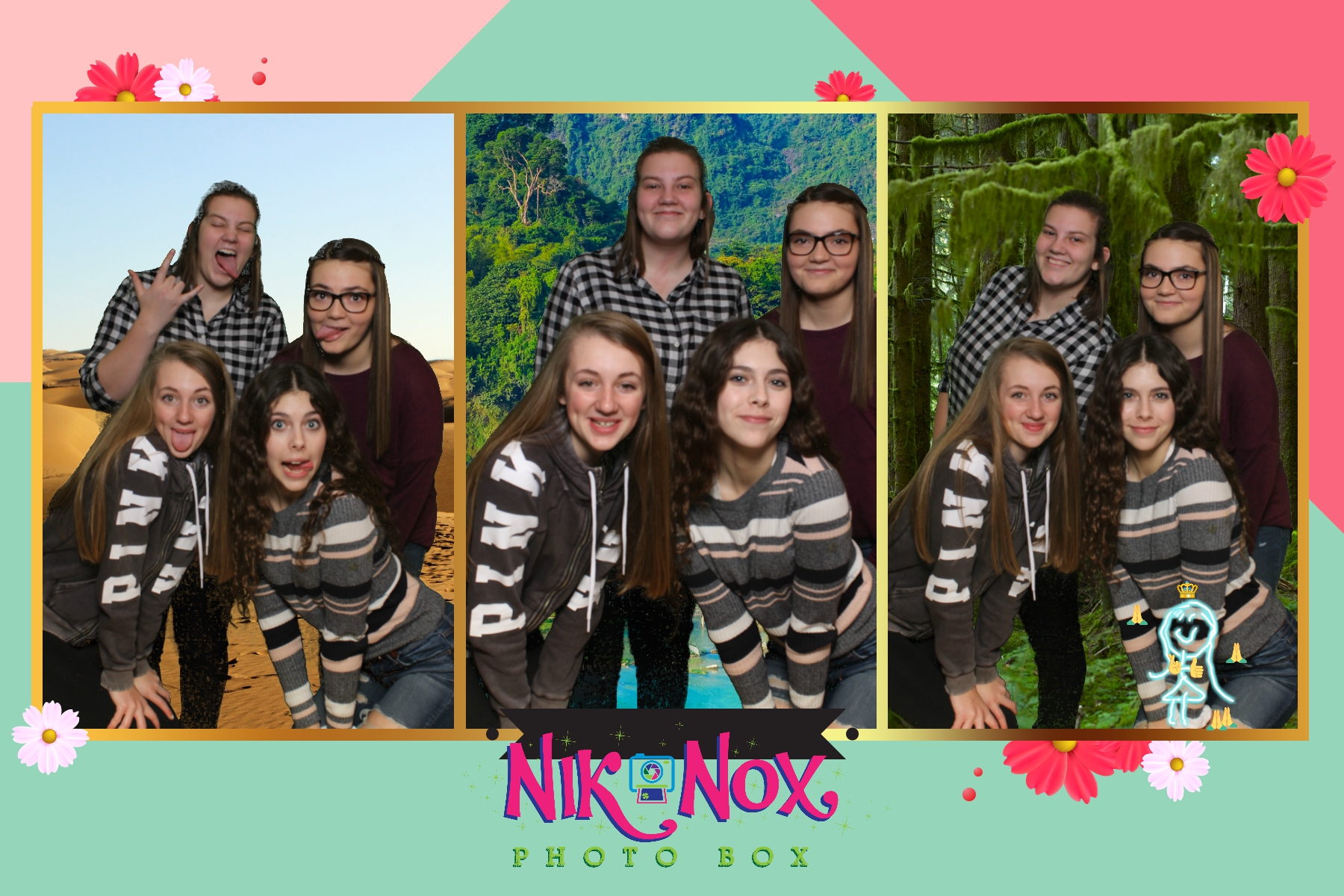 Green Screen Silly | View more photos from the event at gallery.niknoxphotobox.com/u/NiKnox-Photo-Box/Green-Screen-Silly